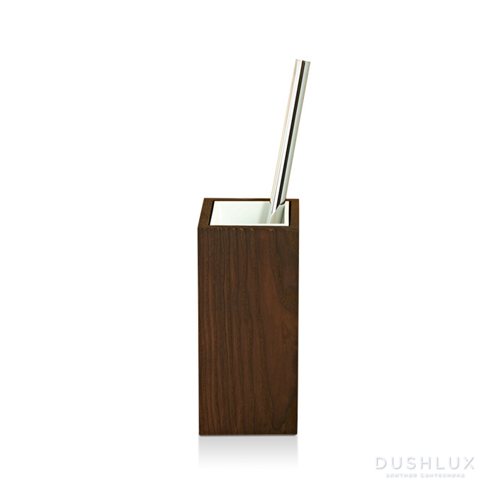 Фото Decor Walther Wood SBG Туалетный ершик, напольный, цвет: темный ясень