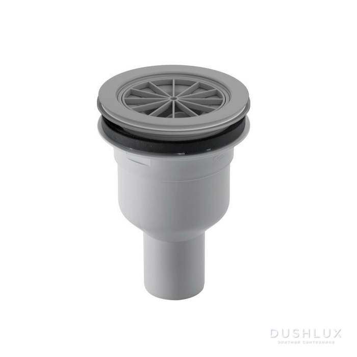 Фото Duravit Выпуск для душевого поддона, сток вертикальный, цвет: белый