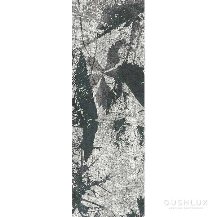 Фото Sicis Vetrite Стеклянная плитка 9.8х29.9см, универсальная, стекло, цвет: ricordo black per-grey