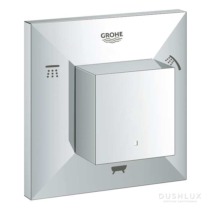 Фото Grohe Allure Brilliant Накладная панель скрытой вентильной головки, цвет: хром