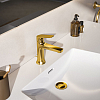 Ideal Standard La Dolce Vita Смеситель для раковины, на 1 отв., с донным клапаном, цвет: PVD Brushed Gold (Шлифованное Золото)
