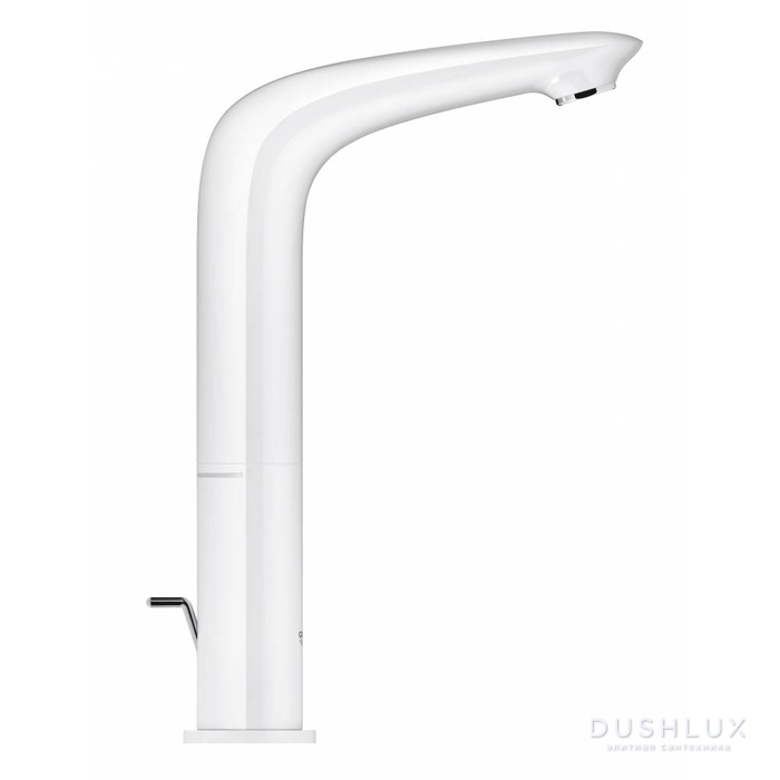 Фото Grohe Eurostyle 2015 Смеситель для раковины, на 1 отв., излив: 12см., с донным клапаном, цвет: белый