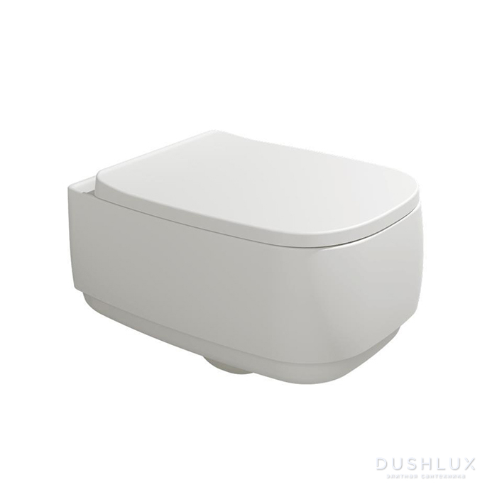 Фото Flaminia Flag Унитаз подвесной 54х38хh24см, с системой GoClean, цвет: Latte