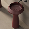Dea Design Pedestal Basin Раковина 54.5x90см., напольная, без отв., цвет: red wine
