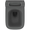Ideal Standard Ideal Standard i.life B Унитаз подвесной, 54.5х36см., безободковый, с технологией RimLS+, с сиденьем, цвет: Серый глянцевый