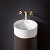 Villeroy&Boch Octagon Раковина 40х40х95 см, без отв., без перелива, цвет: белый