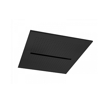 Fantini Acqua Zone Dream Верхний душ 530x530 мм, потолочный, ,Дождь, Ливень, цвет: черный матовый