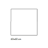 Mutina Kosei Керамогранит 60x60см, универсальный, цвет: dark grey