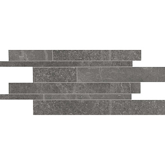 Provenza Groove Керамогранит 60x30x0.95см, глазурованный, универсальная, цвет: Listelli Sfalsati Mistique Black