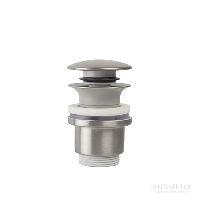 Фото Carlo Frattini Spillo Steel Донный клапан click-clack, цвет: INOX