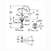 Grohe Atrio New Смеситель для раковины, 1 отв., цвет: supersteel