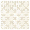 Mutina Azulej Керамогранит 20x20см, универсальный, глазурованный, цвет: estrela bianco