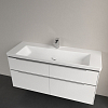 Villeroy&Boch Subway 3.0 Раковина 130х47х17см., 1 отв., подвесная, CeramicPlus, без перелива, цвет: белый камень