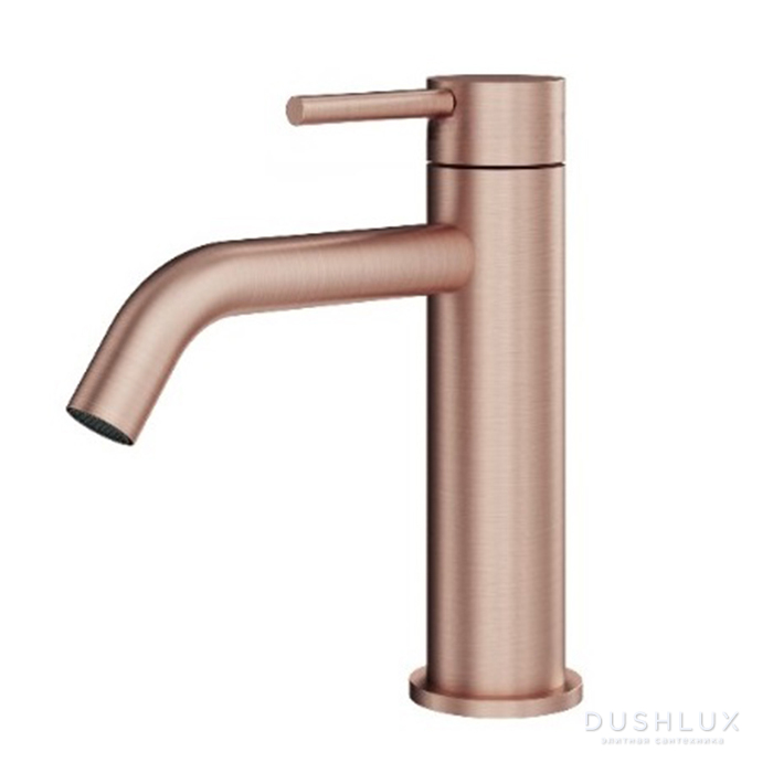 Фото Plumberia Selection IXO Смеситель для раковины, 1 отв., цвет: медь брашированная