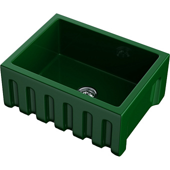 Omoikiri Mikura 61 Кухонная мойка 61x25,4x46см.,встраиваемая, цвет: royal green глянцевый