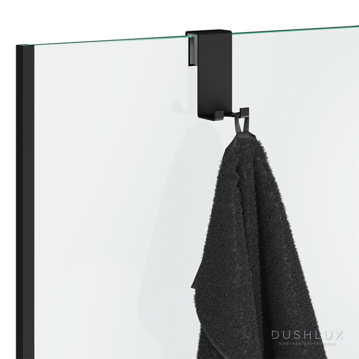 Фото Decor Walther DH Крючок для душевой кабины, цвет: черный матовый