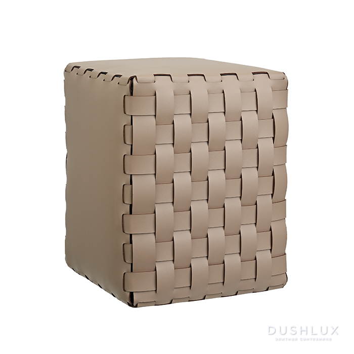 ADJ Пуф, 35x35xH40 см., цвет: капучино/шоколад
