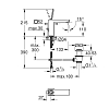 Grohe Eurocube Joy, Смеситель для раковины, цвет: хром