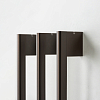 CEA Design SIXTY Полотенцесушитель 100см, электрический, 3 трубки, с кнопкой вкл./выкл. на корпусе, цвет: Black Ivory Satin