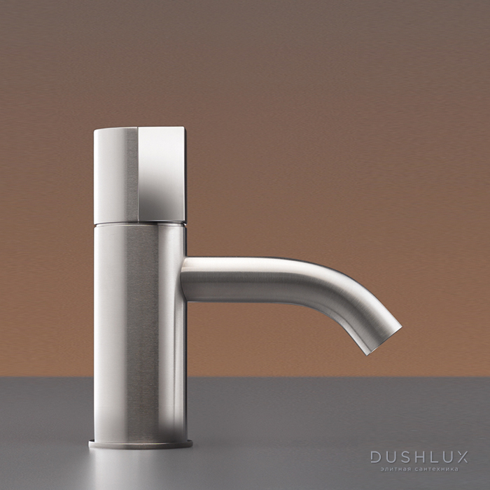 Фото CEA Design DUET Кран для раковины, 1 отв., цвет: нержавеющая сталь