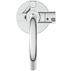 Ideal Standard Joy Смеситель для ванны, напольный, с ручным душем Stick, шланг для душа Idealflex 125см., для монтажа с A6133NU, цвет: хром