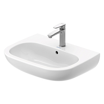 Duravit D-Code Раковина 60x46см., подвесная, 1 отв., цвет: белый
