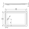 Bette Душевой поддон 150x100x6.5см, прямоугольный, D9см, с противоскользящим покрытием, цвет: белый
