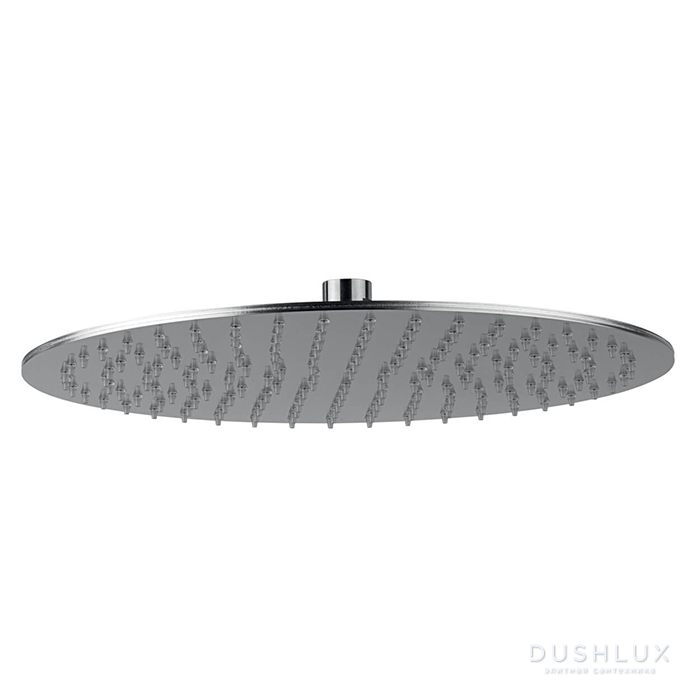 Фото Emmevi Filoinox Верхний душ Ø30см., антикальковый, подключение 1/2", цвет: нержавеющей стали