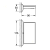 Grohe Allure Brilliant, Мыльница, подвесная, цвет: хром
