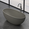 Dea Design Nature Ванна 155x75x55см., отдельностоящая, Solid Surface, цвет: White №18