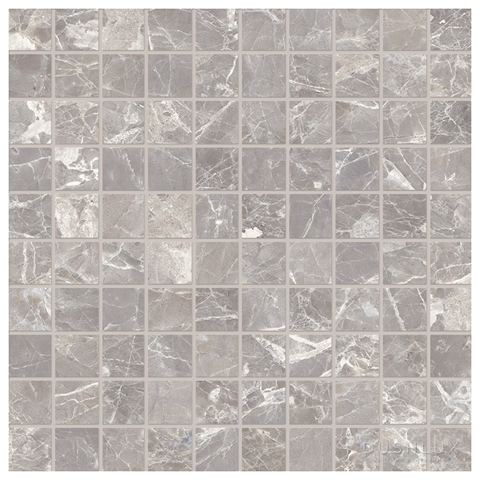 Фото Provenza Unique Marble Керамогранит 30x30x0.95см, глазурованный, универсальная, цвет: Mosaico Moon Grey Lappato