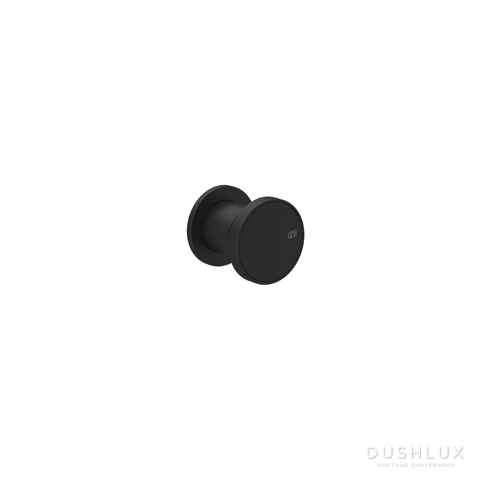 Фото Gessi Origini Смеситель для душа, встраиваемый, на 1 выход, цвет: Black XL