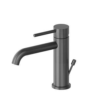 Newform X-Steel 316 Смеситель для раковины, 1 отв., с донным клапаном, цвет: PVD Brushed gun metal