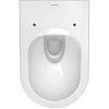 Duravit Me by Starck Комплект: подвесной унитаз 56x37см, Rimless 252909+ сиденье с мягким закрыванием 002009, цвет: белый