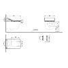TOTO SP Унитаз подвесной 38x58x33.5см, сиденье Washlet +SX, цвет: белый