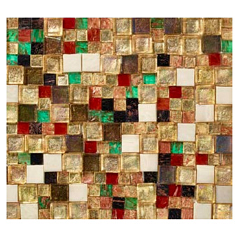 Sicis Colors Мозаика 25.4x28.4см, настенная, цвет: golden