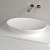 Villeroy&Boch Loop&Friends Раковина 38х56х12см., накладная, без отв., без перелива, цвет: альпийский белый