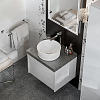 Kerama Marazzi Circo Раковина 36x36x13.5см., накладная, без отв., без перелива, цвет: белый глянцевый