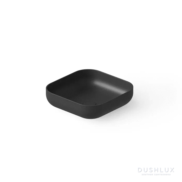 Фото Dea Design Washbasins Раковина 40x40x12см., накладная, без отв., Solid Surface, цвет: Black №16