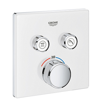 Grohe Grohtherm SmartControl Термостат для встраиваемого монтажа на 2 выхода, цвет: хром