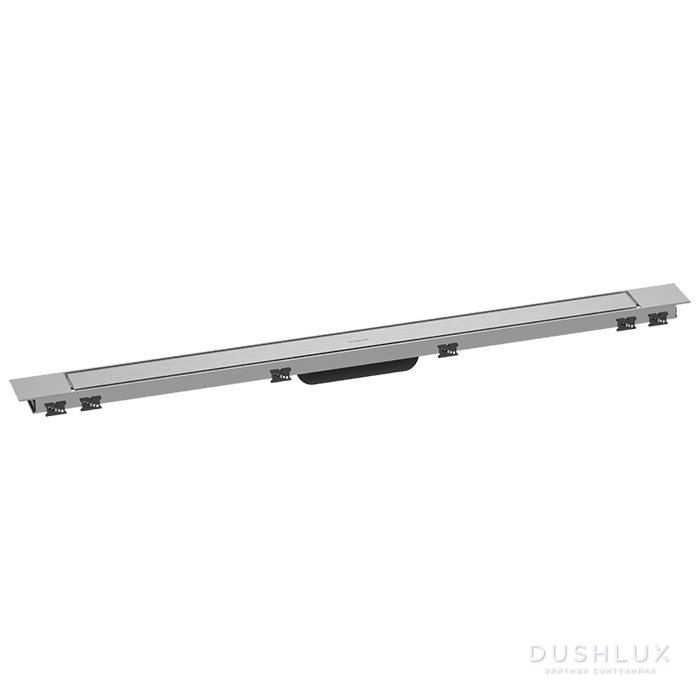 Фото Hansgrohe RainDrain Трап для душа 100см., внешняя часть, с регулировкой по высоте, цвет: сталь