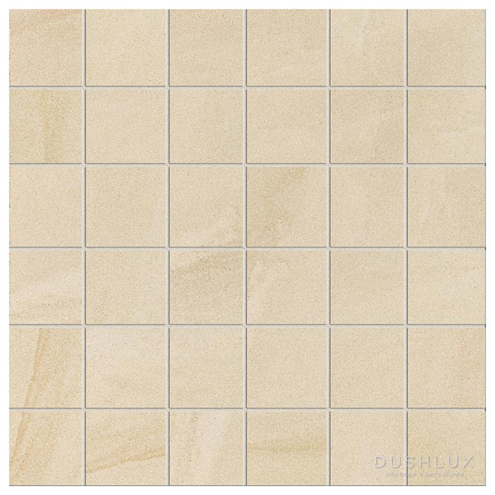 Фото Ergon Stone Project Керамогранит 30x30x0.95см, универсальная, неглазурованный, цвет: Mosaico Falda Sand naturale