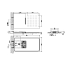 Gessi Quadro Верхний душ 300х550 мм, подключение: 1/2", цвет: Black XL