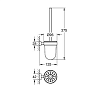 GROHE Essentials Cube Туалетный ерш в комплекте, подвесной, цвет: хром