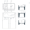 Artceram Brooklyn Раковина накладная 60x35x25см., без отв., покрытие saniglaze, цвет: белый