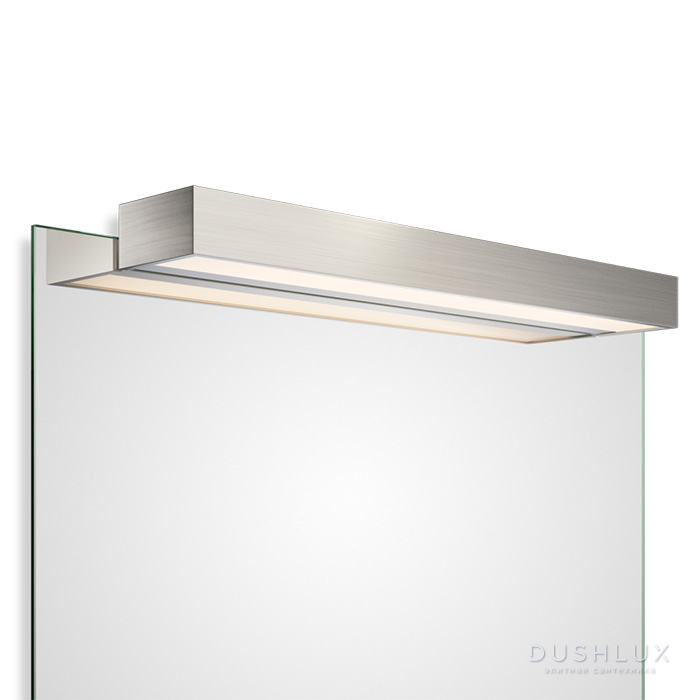 Фото Decor Walther Box 1-60 N LED Светильник на зеркало 60x10x5см, светодиодный, 1x LED 32.8W, цвет: никель сатинированный