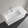 Villeroy&Boch Venticello Раковина 100x50см., подвесная/накладная, без отв., с переливом, цвет: альпийский белый