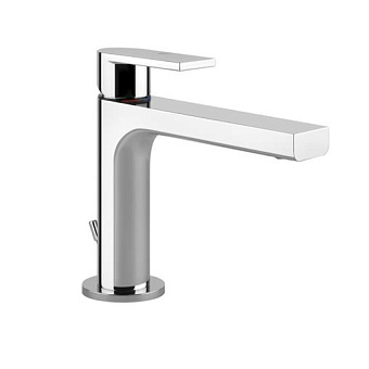 Gessi Emporio Via manzoni Смеситель для раковины, на 1 отв, с донным клапаном, цвет: хром