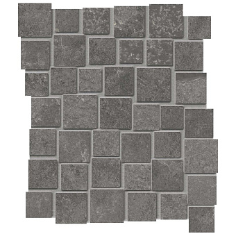 Provenza Groove Керамогранит 33х28.7х0.95см., глазурованный, универсальная, цвет: Mosaico PENTA Mistique Black