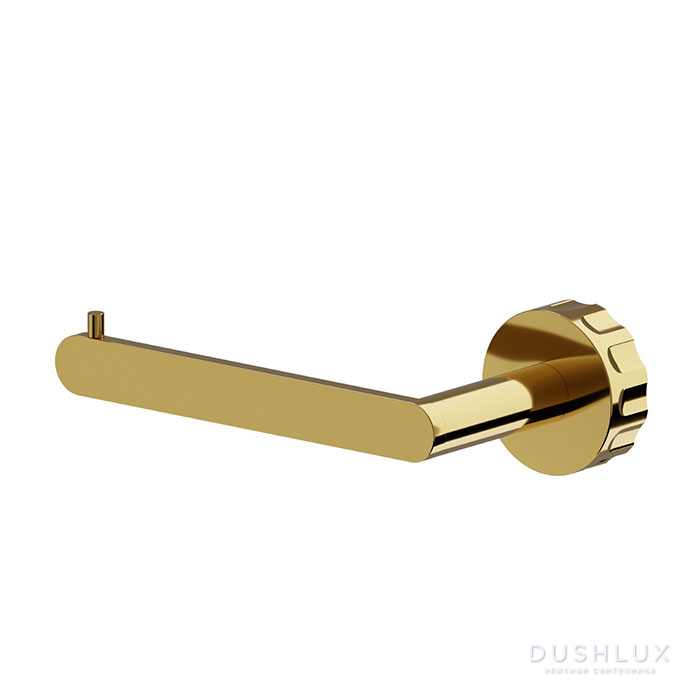 Фото Newform Ionika accessori Держатель для т/б открытый, левый, цвет: PVD glossy gold